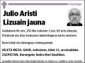 ARISTI LIZUAIN,JULIO