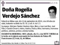 VERDEJO SANCHEZ,ROGELIA