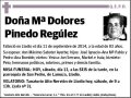 PINEDO REGULEZ,Mª DOLORES