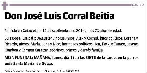 CORRAL BEITIA,JOSE LUIS