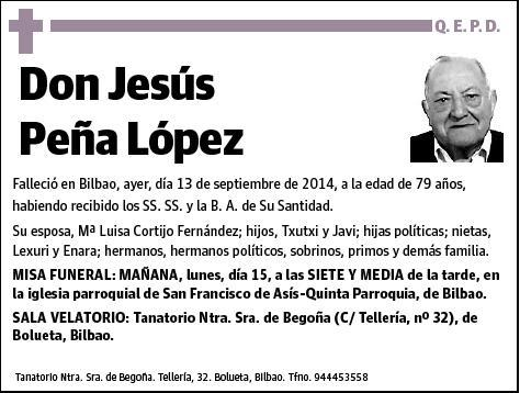 PEÑA LOPEZ,JESUS