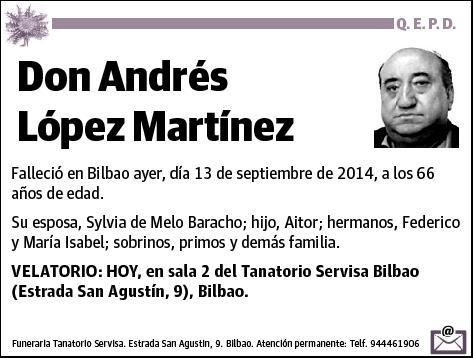 LOPEZ MARTINEZ,ANDRES