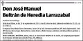 BELTRAN DE HEREDIA LARRAZABAL,JOSE MANUEL