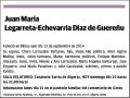 LEGARRETA-ECHEVARRIA DIAZ DE GUEREÑU,JUAN MARIA