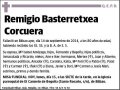 BASTERRETXEA CORCUERA,REMIGIO