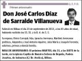 DIAZ DE SARRALDE VILLANUEVA,JOSÉ CARLOS