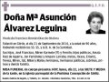 ALVAREZ LEGUINA,Mª ASUNCION
