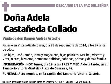 CASTAÑEDA COLLADO,ADELA