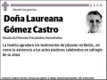 GÓMEZ CASTRO,LAUREANA