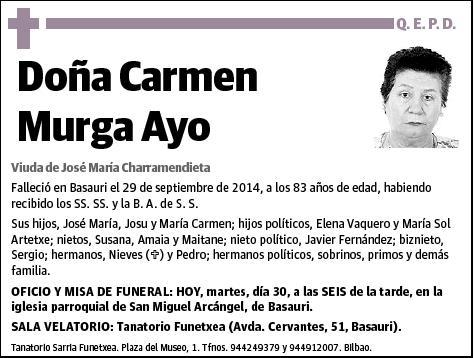 MURGA AYO,CARMEN