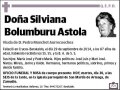 BOLUMBURU ASTOLA,SILVIANA