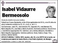 VIDAURRE BERMEOSOLO,ISABEL