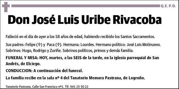URIBE RIVACOBA,JOSE LUIS