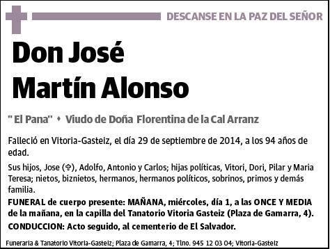 MARTIN ALONSO,JOSE
