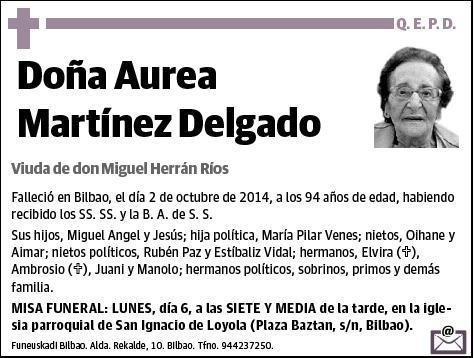 MARTINEZ DELGADO,AUREA