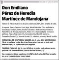 PEREZ DE HEREDIA MARTINEZ DE MANDOJANA,EMILIANO
