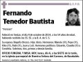 TENEDOR BAUTISTA,FERNANDO