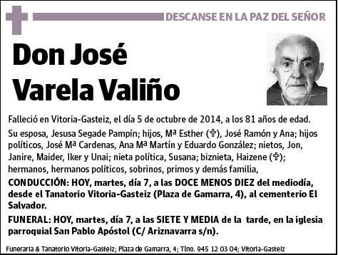 VARELA VALIÑO,JOSE