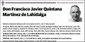 QUINTANA MARTINEZ DE LAHIDALGA,FRANCISCO JAVIER