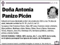 PANIZO PICON,ANTONIA