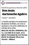 AURTENECHE AGUIRRE,JESUS