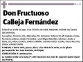 CALLEJA FERNANDEZ,FRUCTUOSO