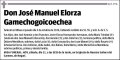 ELORZA GAMECHOGOICOECHEA,JOSÉ MANUEL