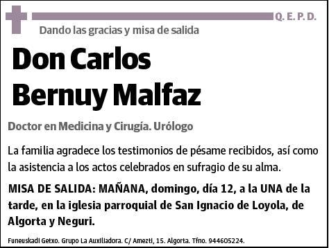 BERNUY MALFAZ,CARLOS