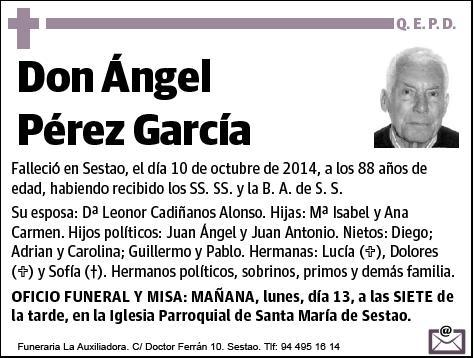 PEREZ GARCIA,ANGEL