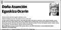 EGUSKIZA OCERIN,ASUNCION