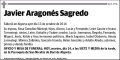 ARAGONES SAGREDO,JAVIER
