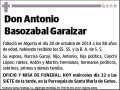BASOZABAL GARAIZAR,ANTONIO
