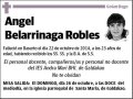 BELARRINAGA ROBLES,ANGEL