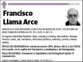LLAMA ARCE,FRANCISCO
