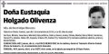HOLGADO OLIVENZA,EUSTAQUIA