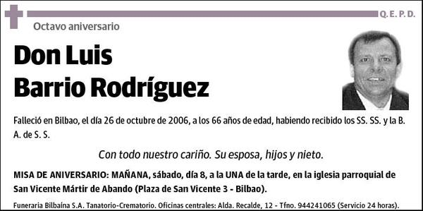 BARRIO RODRIGUEZ,LUIS