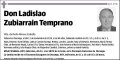 ZUBIARRAIN TEMPRANO,LADISLADO