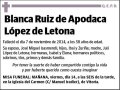 RUIZ DE APODACA LOPEZ DE LETONA,BLANCA