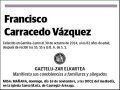 CARRACEDO VÁZQUEZ,FRANCISCO