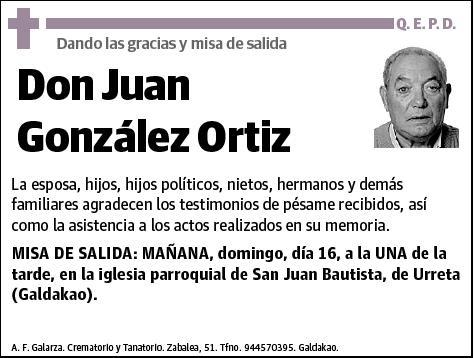 GONZALEZ ORTIZ,JUAN
