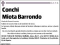 MIOTA BARRONDO,CONCHI