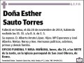 SAUTO TORRES,ESTHER