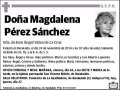 PEREZ SANCHEZ,MAGDALENA