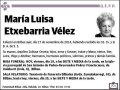 ETXEBARRIA VELEZ,MARIA LUISA
