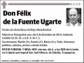 DE LA FUENTE UGARTE,FELIX