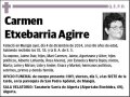 ETXEBARRIA AGIRRE,CARMEN