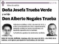 TRUEBA VERDE Y ALBERTO NOGALES TRUEBA,JOSEFA