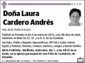 CARDERO ANDRES,LAURA