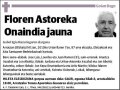 ASTOREKA ONAINDIA,FLOREN