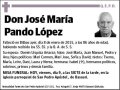 PANDO LOPEZ,JOSE MARIA